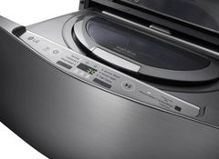 LG SideKick Pedestal Washer Graphite Steel 1.0 Cu Ft - Image 4