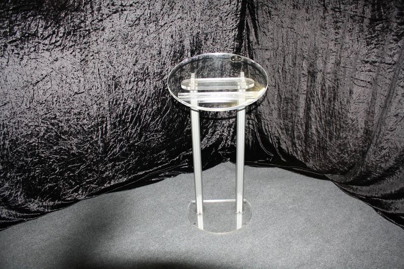 Clear Acrylic Podium