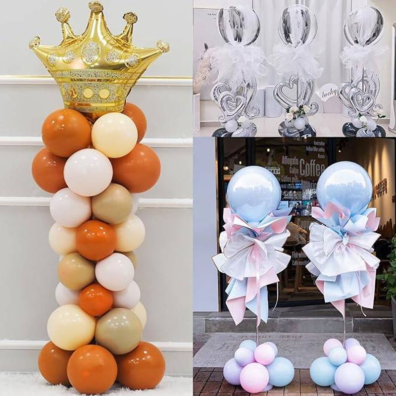 5 Sets Balloon Column Arch Stand Kit Set