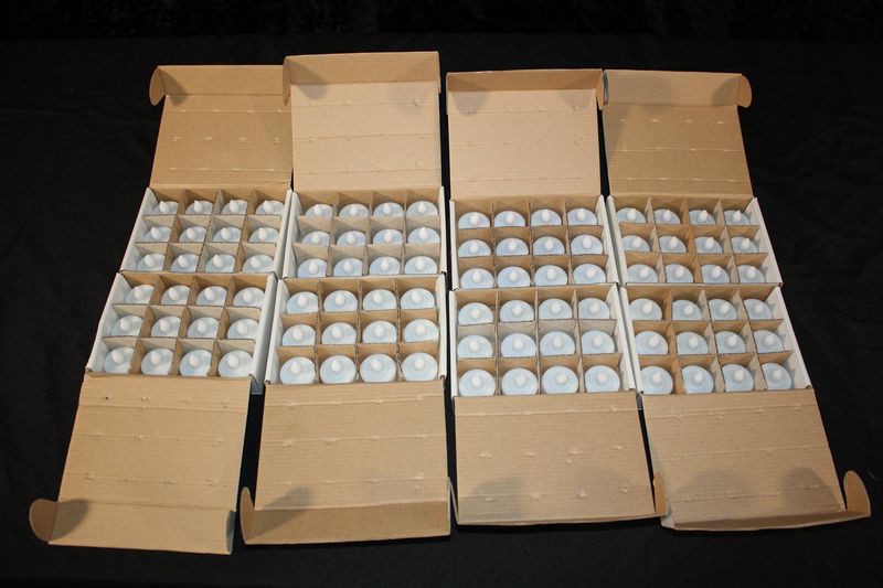 White Battery Powered Tea Candles