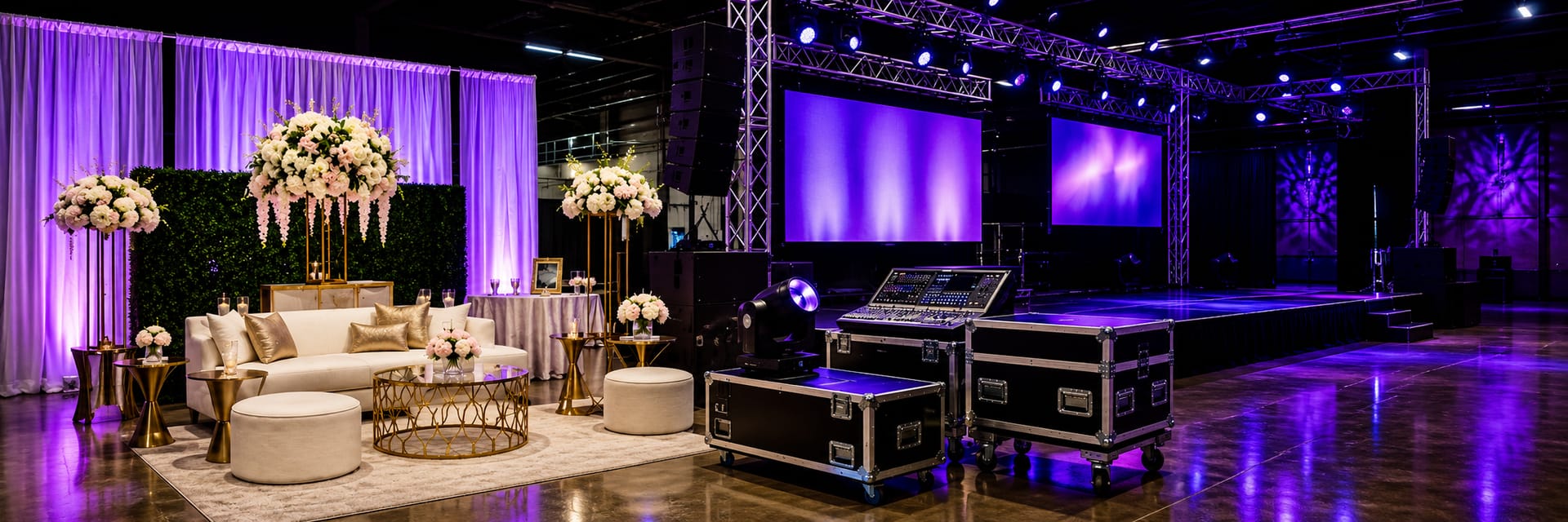 Event Decor & AV Equipment banner