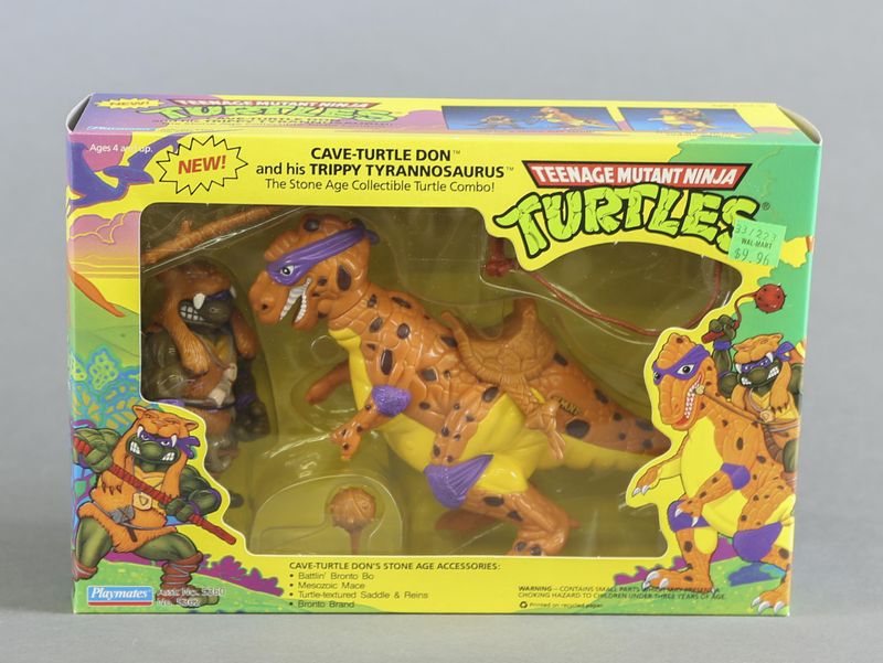 Playmates 1995 – Mini-Mutants Carry Along Sai Playset – Teenage