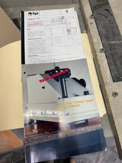 Hudson Machinery Fipi FE 25/A Clicking Press - Image 7