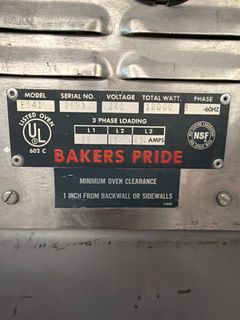 Bakers Pride E541 Electric Pizza Oven - Image 4
