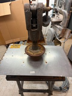 Pedestal-Mounted Arbor Press with Table - Image 2