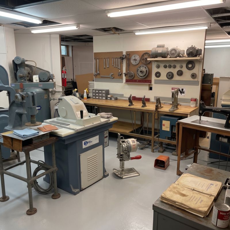 Excess machinery and tools banner