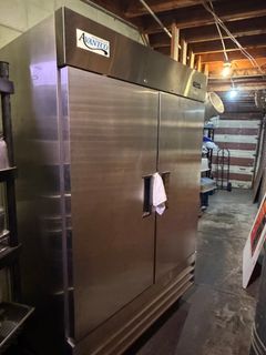 Avantco 2-Door Commercial Refrigerator Model 178A49RHC - Image 1