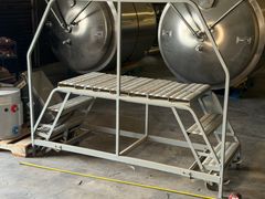 Industrial Steel Work Platform With Steps - Image 1