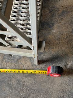 Industrial Steel Work Platform With Steps - Image 2