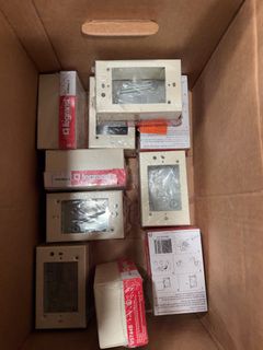 Legrand V5744S Deep Device Box Off-White Steel - Image 2