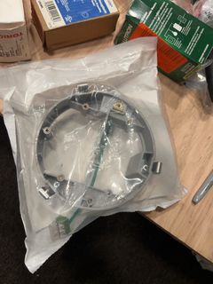 Leviton Concrete Floor Box Leveling Ring Gray - Image 3