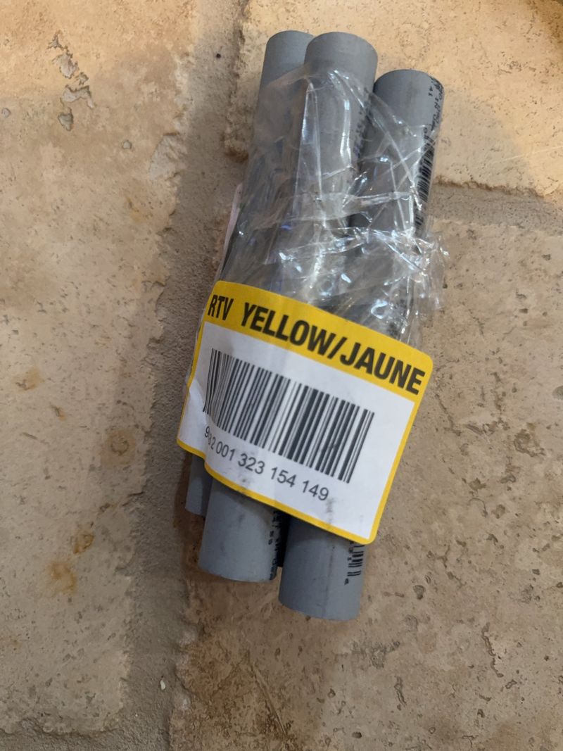 Bundle of Four Gray Plastic Tubes - Image 1