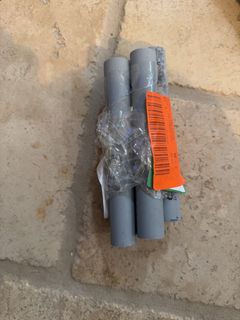Bundle of Four Gray Plastic Tubes - Image 3
