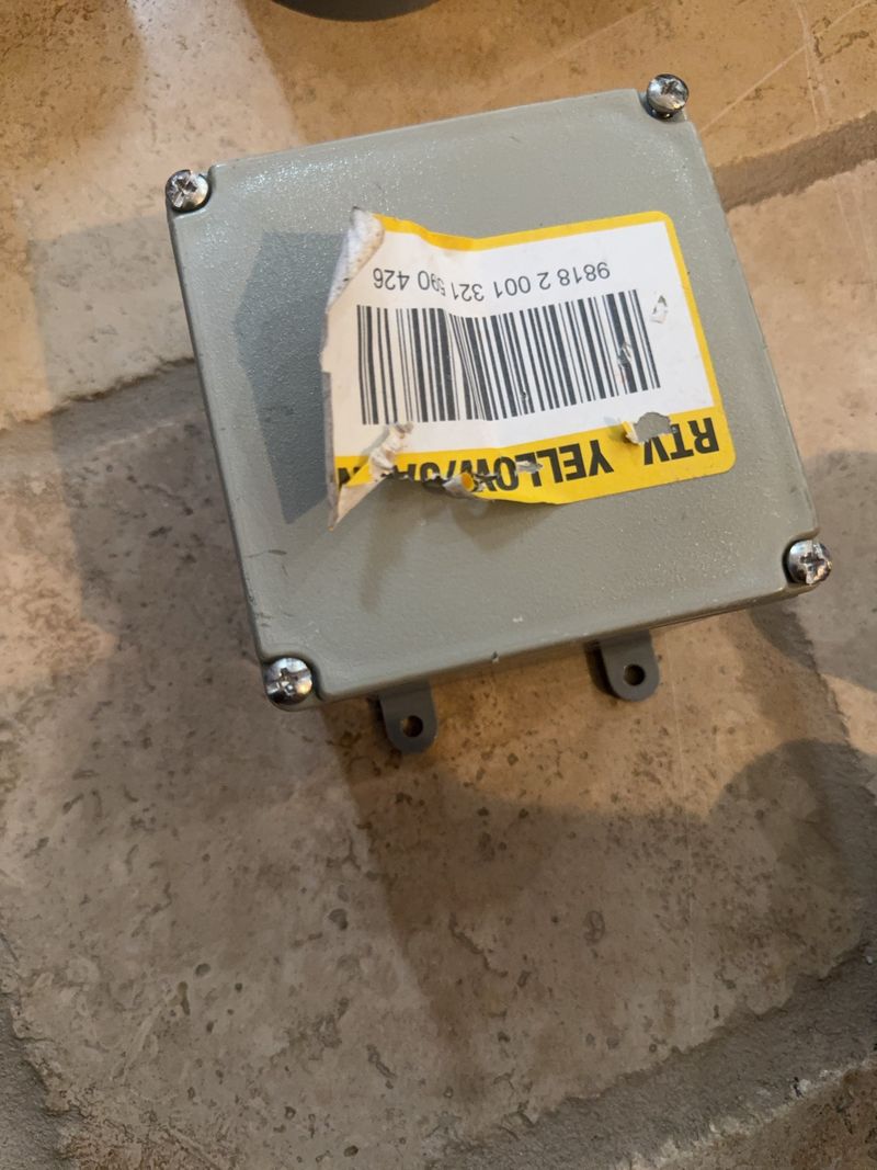 Gray Electrical Junction Box Enclosure - Image 1