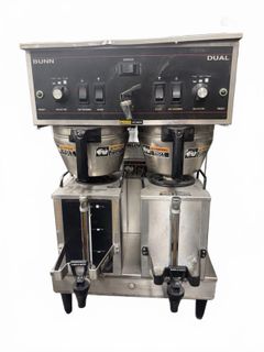 Bunn Dual Commercial Coffee Brewer Stainless Steel - Image 1