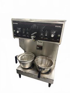 Bunn Dual Commercial Coffee Brewer Stainless Steel - Image 2