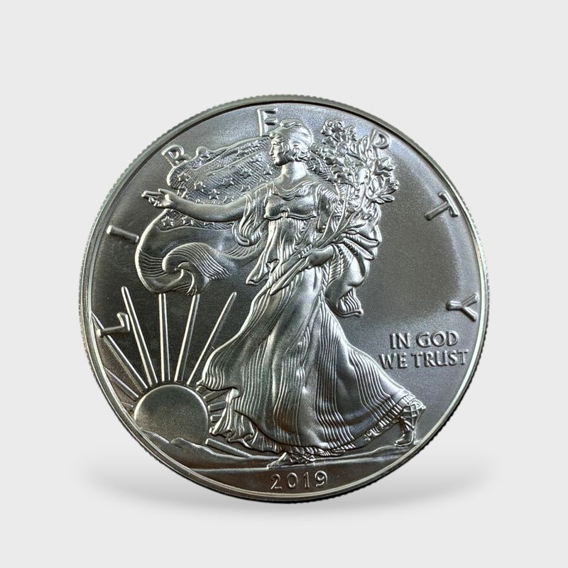 2019 U.S. American Eagle .999 Silver 1 Oz. Dollar Coin
