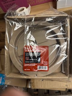 8 in. Steel Round Diffuser Damper in Brown - Image 2