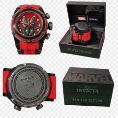 Invicta - Marvel Deadpool Men’s Wristwatch Model #27152  - Image 1