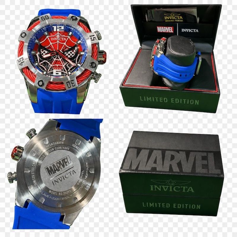Invicta - Marvel Spiderman Men’s Wristwatch  Model #35095  - Image 1