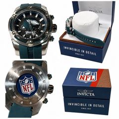 Invicta - N F L Limited Edition Philadelphia Eagles Men's Wristwatch Model #41920  - Image 1