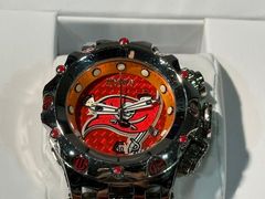 Invicta - N F L Limited Edition Tampa Bay Buccaneers Men's Wristwatch Model #36154  - Image 3