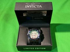 Invicta - D C Comics Joker Men's Wristwatch Model #33594        - Image 2
