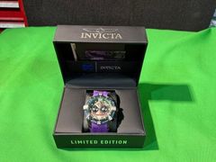 Invicta - D C Comics Joker Men's Wristwatch Model #33166          - Image 2