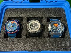 Invicta - D C Comics Superman Set Of 3 Men's Wristwatches  Model #37610; 33189; 41235.         - Image 2