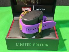 Invicta - Marvel Thanos Men’s Wristwatch Model #37390  - Image 4