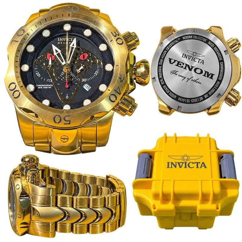 Invicta - Reserve Venom Cobra Men's Wristwatch Model #25439          - Image 1