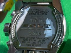 Invicta - Reserve Bolt Zeus Men's Wristwatch Model #28412  - Image 4