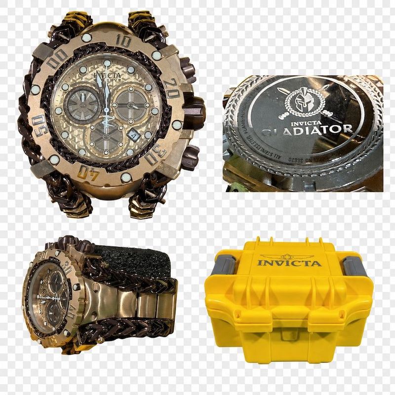 Invicta - Gladiator Spartacus Men's Wristwatch Model #36620  - Image 1