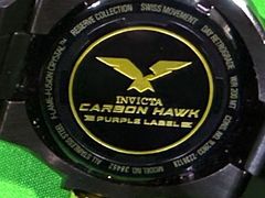 Invicta - Carbon Hawk Purple Label Men's Wristwatch Model #38452  - Image 4