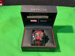 Invicta - Marvel Reserve Venom Deadpool Men’s Wristwatch Model #28577  - Image 2