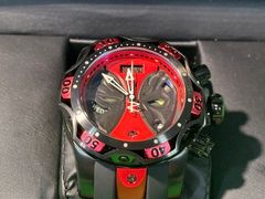 Invicta - Marvel Reserve Venom Deadpool Men’s Wristwatch Model #28577  - Image 3