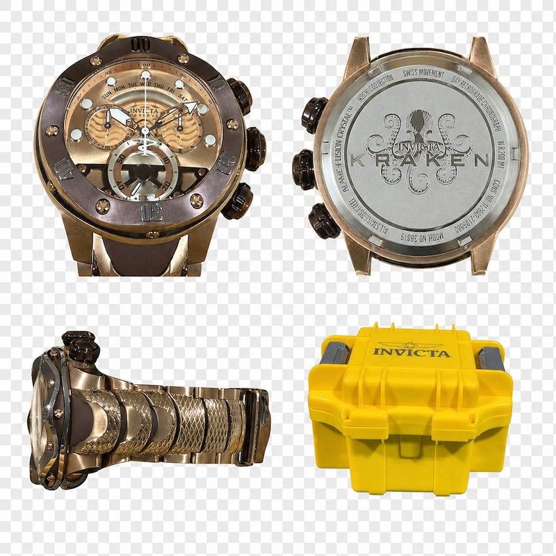 Invicta - Kraken Men/S Wristwatch Model #36319  - Image 1