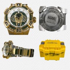 Invicta - Marvel Loki Men's Wristwatch Model #37602  - Image 1