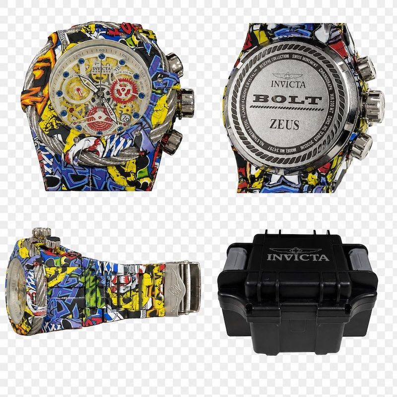 Invicta - Reserve Bolt Zeus Men's Wristwatch Model #34297  - Image 1
