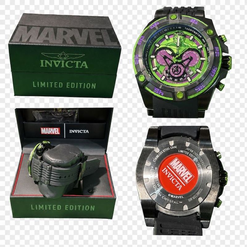 Invicta - Marvel Hulk Men’s Wristwatch Model #26808  - Image 1