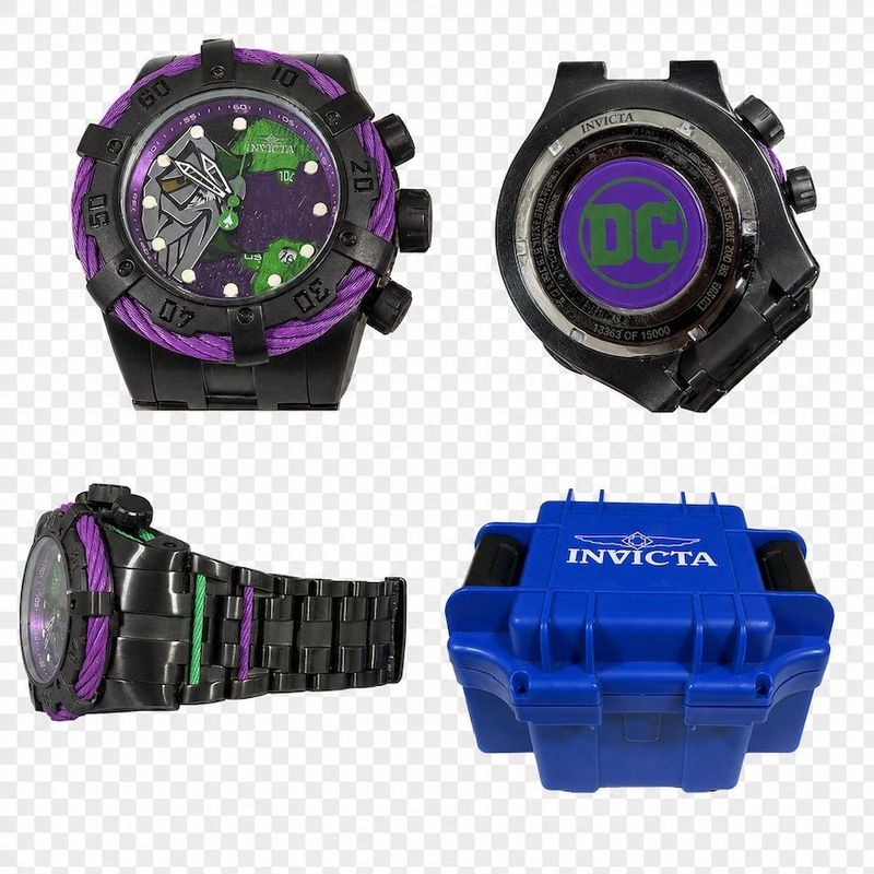 Invicta - D C Comics Joker Men's Wristwatch Model #35321  - Image 1