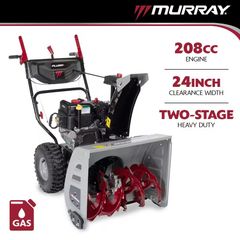 24 in. 208 CC 2-Stage Gas Snow Blower - Image 1