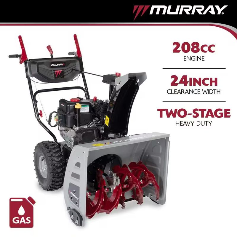 24 in. 208 CC 2-Stage Gas Snow Blower - Image 1