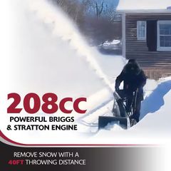 24 in. 208 CC 2-Stage Gas Snow Blower - Image 3