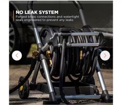 Gorilla200 ft. Aluminum Zero Rust Premium Mobile Hose Reel - Image 2
