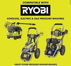RYOBI3,300 PSI Pressure Washer Trigger Gun Kit - Image 3