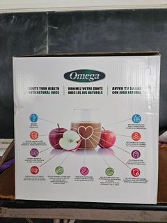 Omega Cold Press 365 MM400 Juicer New - Image 3