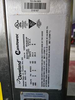 Cleveland Convotherm Combi Oven with Stand - Image 7