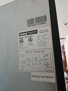 Central Double Door Glass Refrigerator - Image 8