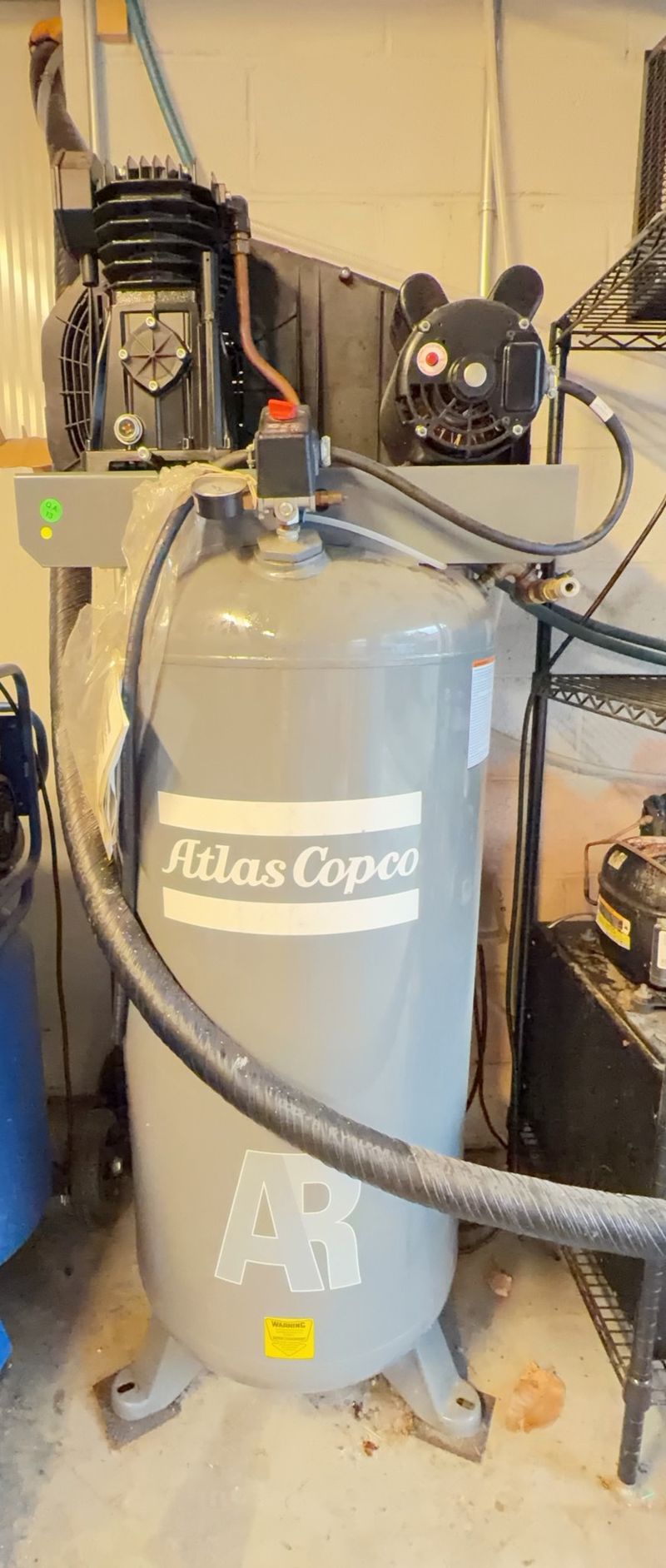 Atlas Copco AR-2-60V-P5 60 Gallon Air Compressor - Image 1